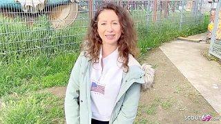 First Butt Sex For Austrian Teenager 18+ Julia Bach At Real Pick Up Street Casting – German